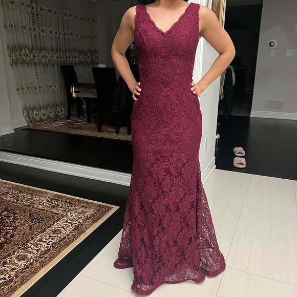 Mermaid style evening gown from Melanie Lynn - Picture 2 of 11